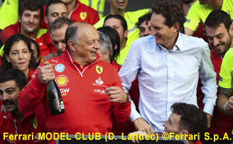 Frédéric Vasseur, John Elkann