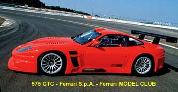 Seitenansicht des 575GTC