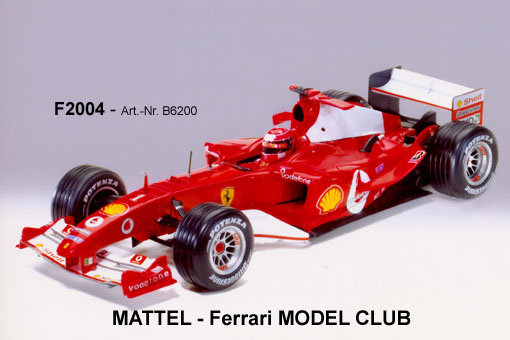 F2004 1:18, MATTEL