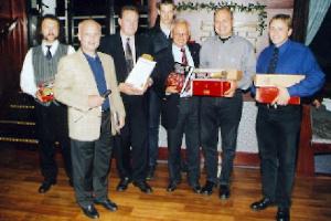 group of happy winners nos 1-5