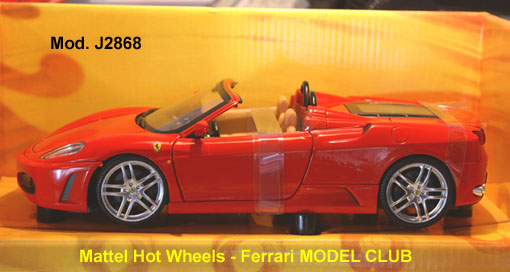 F430 1:18, MATTEL