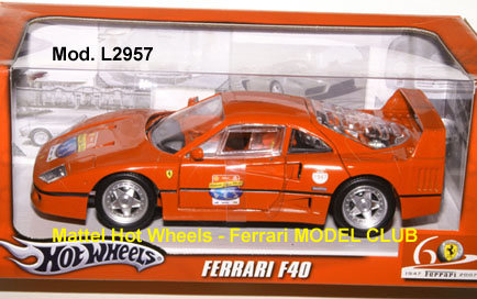 F40 1:18, MATTEL