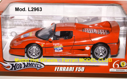F50 1:18, MATTEL