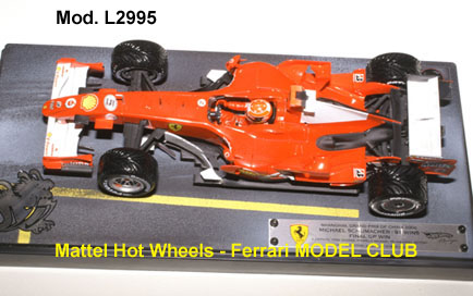 F2007 M. Schumacher - Schanghai 1:18, MATTEL